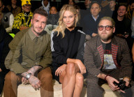 PEOPLE - David Beckham und Karlie Kloss bei derAdidas Modenschau in Paris