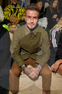 PEOPLE - David Beckham und Karlie Kloss bei derAdidas Modenschau in Paris