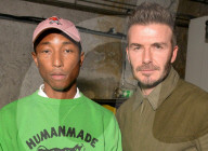 PEOPLE - David Beckham und Karlie Kloss bei derAdidas Modenschau in Paris