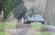 PEOPLE - Philip mit seinem neuen Land Rover Freelander in Sandringham unterwegs