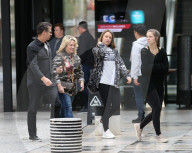 EXKLUSIV - Brad Pitt's Bruder Doug mit der Familie auf Schoppingtour in LA 