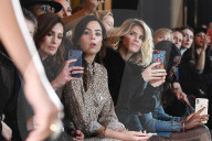 PEOPLE - Front Row: Promis schauen sich die 'Haute Couture' Modeshows in Paris an