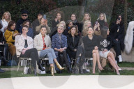 PEOPLE - Front Row: Promis schauen sich die 'Haute Couture' Modeshows in Paris an