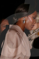 EXKLUSIV - Naomi Campbell unterwegs zum Valentino Dinner