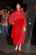 PEOPLE - Paris Haute Couture: Promis bei Valentino