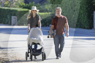 EXKLUSIV - Josh Brolin und Kathryn Boyd mit ihrem Baby Westlyn in Malibu unterwegs