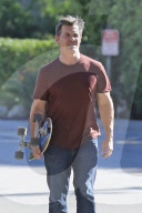 EXKLUSIV - Josh Brolin und Kathryn Boyd mit ihrem Baby Westlyn in Malibu unterwegs