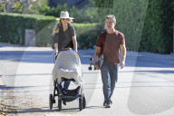 EXKLUSIV - Josh Brolin und Kathryn Boyd mit ihrem Baby Westlyn in Malibu unterwegs