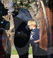 EXKLUSIV - Chris Pratt holt Jack ab bei Anna Faris