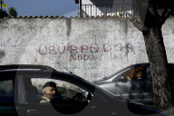 NEWS - Venezuela: Graffitis gegen Maduro