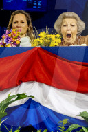 PEOPLE - Beatrix und Margarita emotional beim Reitturnier in Amsterdam