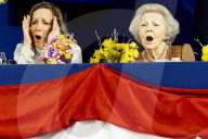 PEOPLE - Beatrix und Margarita emotional beim Reitturnier in Amsterdam