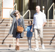EXKLUSIV - Reese Witherspoon geht mit Jim Toth und Tennessee in die Kirche