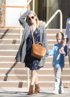 EXKLUSIV - Reese Witherspoon geht mit Jim Toth und Tennessee in die Kirche