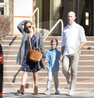 EXKLUSIV - Reese Witherspoon geht mit Jim Toth und Tennessee in die Kirche