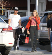 EXKLUSIV - Chris Martin mit Apple und Moses in Brentwood unterwegs