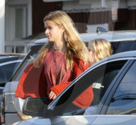 EXKLUSIV - Chris Martin mit Apple und Moses in Brentwood unterwegs