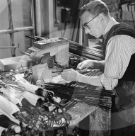 RETRO - Schirmfabrik in den 50er Jahren