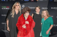 PEOPLE - Filming Italy Opening Night in LA: Gina Lollobrigida