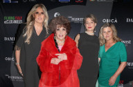 PEOPLE - Filming Italy Opening Night in LA: Gina Lollobrigida