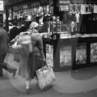 RETRO - Victoria Station in London 1951