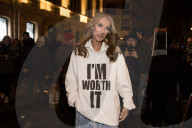 PEOPLE - Celine Dion steht in Paris für L'Oreal vor der Linse