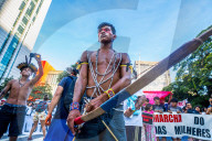 NEWS - Die indigene BevÃ¶lkerung Brasiliens protestiert gegen die Politik von Bolsonaro