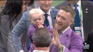PEOPLE - Conor McGregor besucht mit dem Nachwuchs das Super Bowl Spiel
