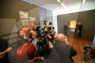 PEOPLE - Das geschredderte Banksy Bild kommt mit neuem Namen ins Museum Frieder Burda in Baden-Baden