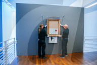 PEOPLE - Das geschredderte Banksy Bild kommt mit neuem Namen ins Museum Frieder Burda in Baden-Baden