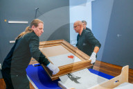 PEOPLE - Das geschredderte Banksy Bild kommt mit neuem Namen ins Museum Frieder Burda in Baden-Baden