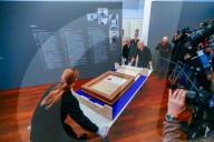 PEOPLE - Das geschredderte Banksy Bild kommt mit neuem Namen ins Museum Frieder Burda in Baden-Baden