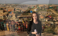 PEOPLE - Angelina Jolie besucht grÃ¶sstes FlÃ¼chtlingslager der Welt