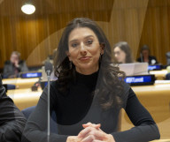 PEOPLE - Alec Baldwin und Hilaria Baldwin sprechen vor den Vereinten Nationen