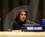 PEOPLE - Alec Baldwin und Hilaria Baldwin sprechen vor den Vereinten Nationen