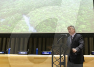 PEOPLE - Alec Baldwin und Hilaria Baldwin sprechen vor den Vereinten Nationen