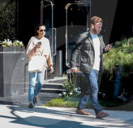 PEOPLE - Lea Michele und Freund Zandy in Beverly Hills unterwegs