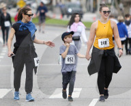 PEOPLE - Jennifer Garner joggt mit den Kids für den Guten Zweck