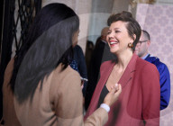 PEOPLE - Promis bei der Kate Spade Modenschau