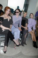 PEOPLE - Promis bei der Christian Siriano Modenschau