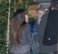 EXKLUSIV - Mel Gibson und Rosalind Ross beim Dinner in Malibu