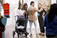 EXKLUSIV - Eva Longoria besucht mit Kind und Kegel ein Museum in Mexiko