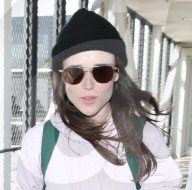 PEOPLE - Ellen Page hechtet durch den Flughafen