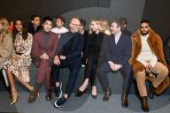 PEOPLE - Promis bei der Marc Jacobs Modenschau in New York