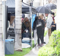 EXKLUSIV - Reese Witherspoon auf dem Set von Jennifer Anistons neuer TV Show