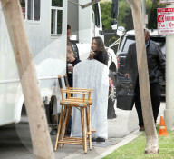EXKLUSIV - Reese Witherspoon auf dem Set von Jennifer Anistons neuer TV Show
