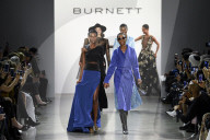 PEOPLE - Anja Leuenberger läuft für Burnett an der New York Fashion Week