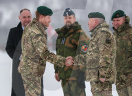 PEOPLE - Prinz Harry besucht britische Truppen beim Manöver Clockwork in Norwegen (weitere Bilder)