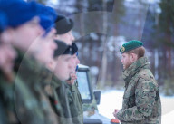 PEOPLE - Prinz Harry besucht britische Truppen beim Manöver Clockwork in Norwegen (weitere Bilder)