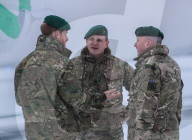 PEOPLE - Prinz Harry besucht britische Truppen beim Manöver Clockwork in Norwegen (weitere Bilder)